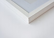 NIELSEN - Cadre bois NIELSEN APOLLON blanc 30x40cm - vignette