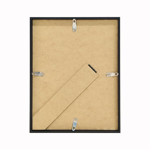 NIELSEN - Cadre Bois NIELSEN 20x20 Blanc avec Passe Partout Ouverture 14x14 - large