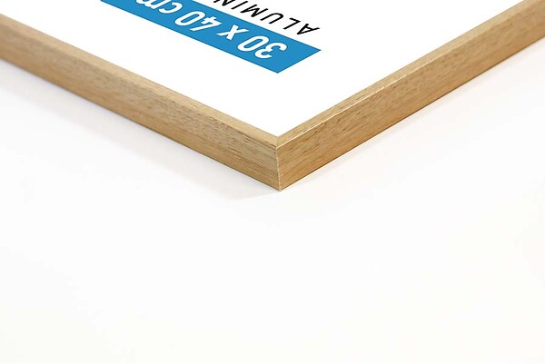 NIELSEN - Cadre Aluminium NIELSEN 40x50 Recouvert Placage Chêne - large