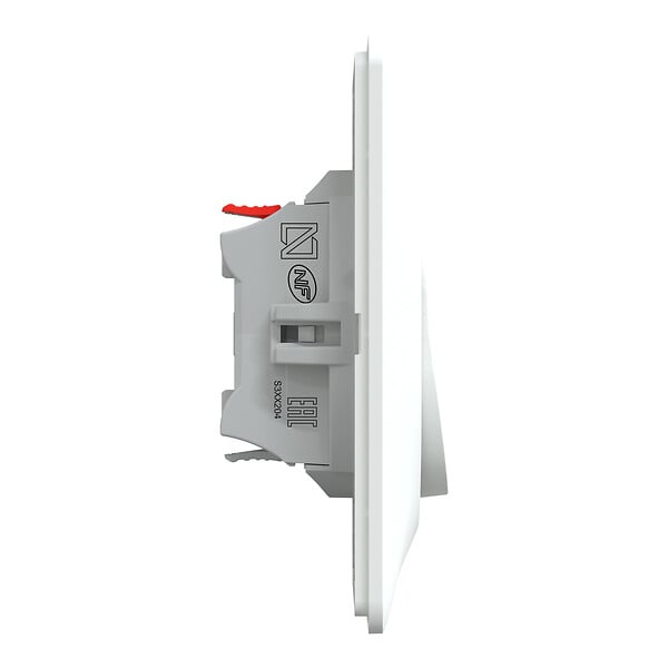 SCHNEIDER ELECTRIC - Ovalis - Monobloc - Interrupteur va et vient - 10AX - Blanc - large