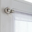 CENTRALE BRICO - Vitrage tamisant, Orion gris/argent l.90 x H.160 cm - vignette
