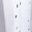 CENTRALE BRICO - Vitrage tamisant, Orion gris/argent l.90 x H.160 cm - vignette