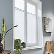 CENTRALE BRICO - Paire de vitrages transparent, Idealis blanc l.60 x H.120 cm - vignette