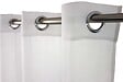 CENTRALE BRICO - Voilage tamisant, Niagara blanc-blanc n°1 l.140 x H.260 cm - vignette