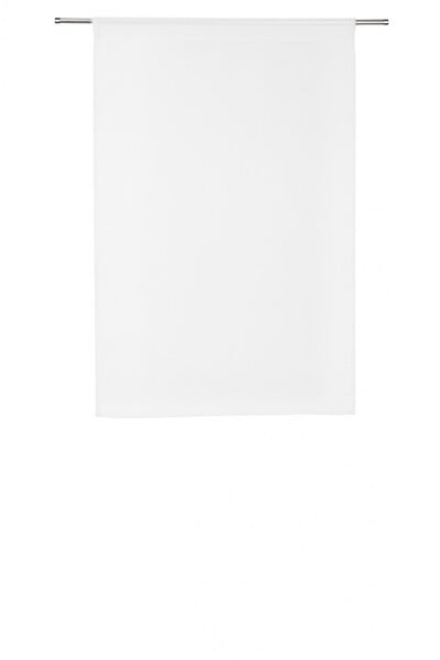 CENTRALE BRICO - Paire de vitrages tamisant, Leo blanc l.60 x H.90 cm - large