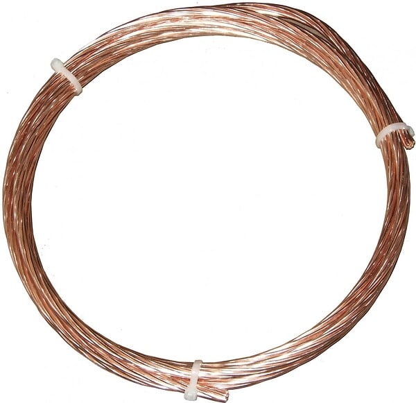 CENTRALE BRICO - Câble de terre 1 G 25 mmÂ² L.3 m, orange - large