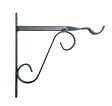 CENTRALE BRICO - Potence fer plat anthracite - 20x20 cm - Acier époxy - vignette