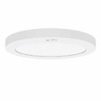 ARIC - Spot à fixer ou à encastrer réglable Sensor led intégrée, rond blanc, Diam.16.5 cm - vignette