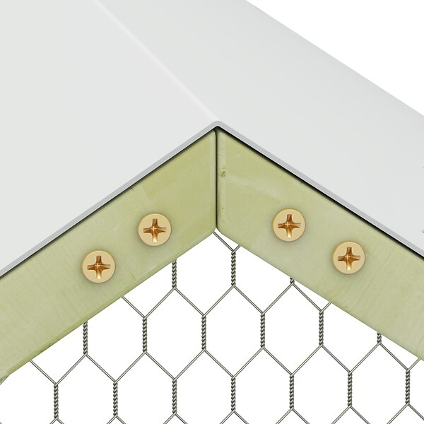 VIDAXL - vidaXL Poulailler 4,5x1,5x2 m Pinède imprégnée - large