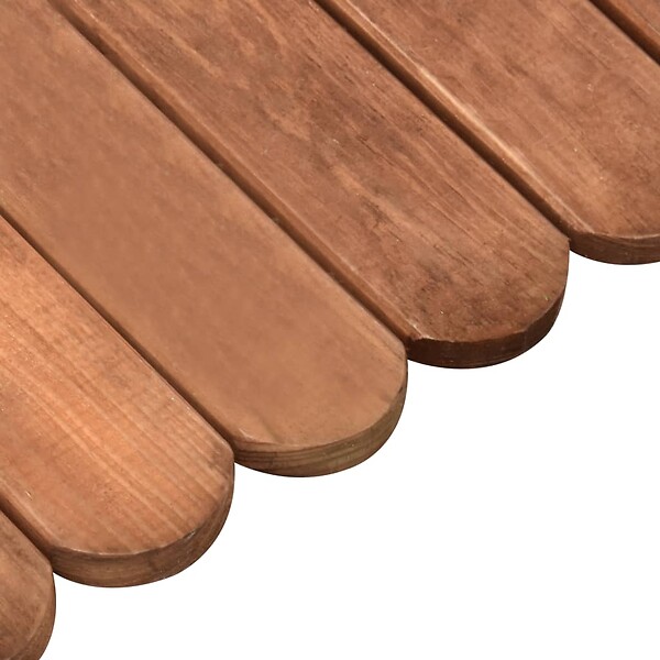 VIDAXL - vidaXL Rouleau de bordure Marron 120 cm Bois de pin imprégné - large
