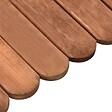 VIDAXL - vidaXL Rouleau de bordure Marron 120 cm Bois de pin imprégné - vignette