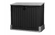 KETER - Coffre de jardin Itout midi gris clair  noir - 845 L - vignette
