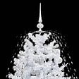VIDAXL - vidaXL Arbre de Noël neigeux avec base de parapluie Blanc 190 cm - vignette