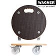 WAGNER - Support à roulettes pour pot de fleur MAXIGRIP Diam 38 x 11 cm - vignette