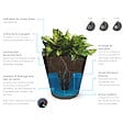 CENTRALE BRICO - Pot rond gris Cup de 41 cm de haut avec TruDrop One - vignette