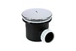 GARIS - Bonde receveur D60mm + champignon D90mm en ABS sortie horizontale - GARIS - P01-BD60C - vignette
