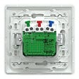 SCHNEIDER ELECTRIC - Ovalis - Monobloc - Combi 2P+T affl + USB C Blanc - avec griffes - vignette