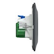 SCHNEIDER ELECTRIC - Ovalis - Monobloc - Combi 2P+T affl + USB C Anth - avec griffes - vignette