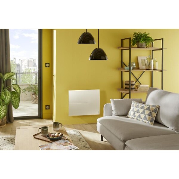 ATLANTIC - Radiateur électrique blanc horizontal Sokio 750W - large