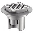 DELABIE - Siphons de sol Délabie avec grille inviolable inox  682001 - vignette