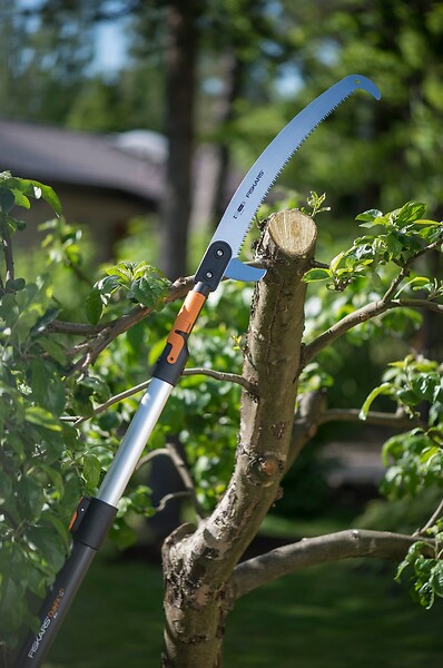 FISKARS - Manche télescopique pour les outils à main - QuikFit - 230 à 400cm - large