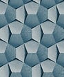 GRANDECO - Papier peint expanse intisse motif boaz bleu - vignette