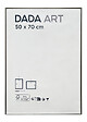 DADA ART - CADRE PVC MILA 50x70  ARGENT - vignette