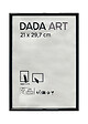 DADA ART - CADRE PVC MILA 21x29,7  NOIR - vignette