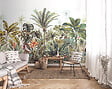 GRANDECO - PAPIER PEINT PANORAMIQUE 7 Lés HALEY JUNGLE - vignette