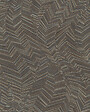 GRANDECO - Papier peint expanse intisse motif tosh marron - vignette