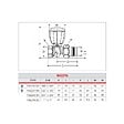 GIACOMINI - Robinet thermostatisable droit série fer Giacomini R422TG - vignette