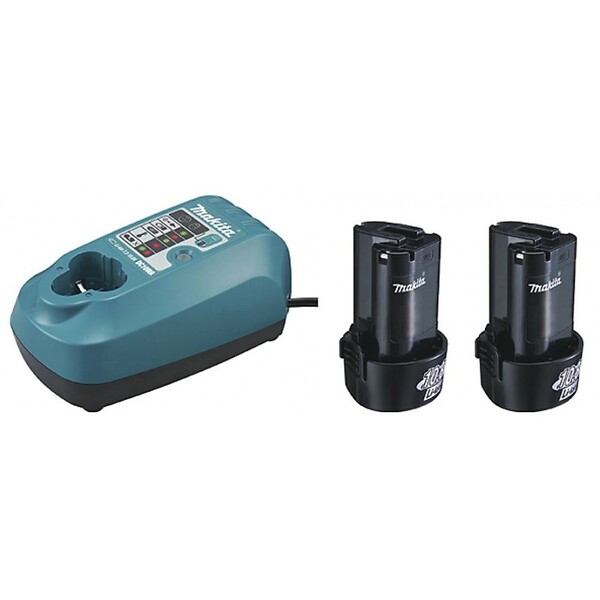 MAKITA - Ensemble de 2 machines sans fil - 10,8 V Li-Ion 1,3 Ah (DF330D + TD090D) - large