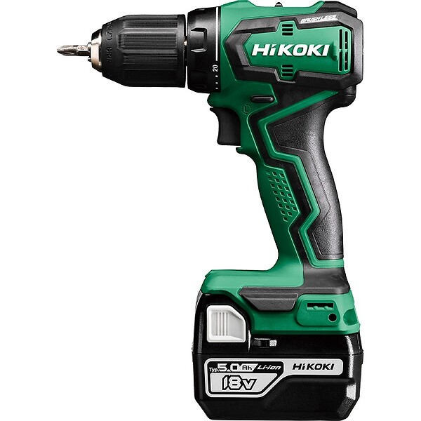 HIKOKI - Pack de 2 outils Perceuse Visseuse 55 Nm + Visseuse à choc 140 Nm HIKOKI KC18DDWAZ 18V 5Ah Brushless avec 2 Batteries et HitCase - large