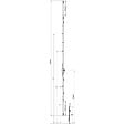 FERCO - Crémone de fenêtre oscillobattante FERCO F75 DFDV ajustable haut et bas G220640001 - vignette