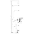 FERCO - Crémone verrou FERCO F15 ajustable G124252041 - vignette