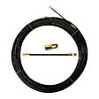 STAK - Sonde tire-fils en nylon diametre 4 mm, longueur 25m avec terminaux interchangeables, noir - vignette