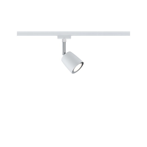 PAULMANN - Spot Système URail Cover GU10 Blanc-chrome Met-Syn - large