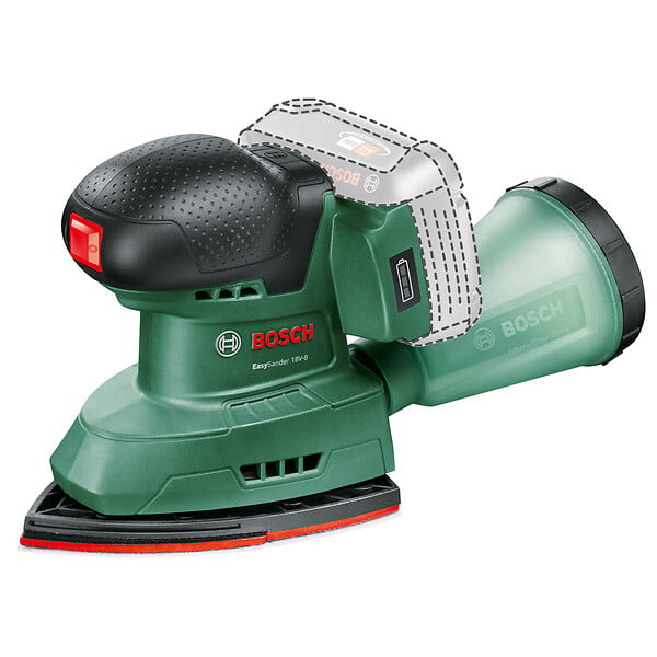 BOSCH - Ponceuse sans fil EasySander 18V outil seul - large