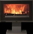 PANADERO - Poêle à bois Maja-S - Acier - Gris - 7.2kW - vignette