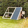 CERLAND - Poulailler AVA Moderne EPICEA 1000x1000x1500mm 1,5m2 - vignette