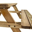 CERLAND - Table picnic Matisse - Pin - 1800x1650x700mm - vignette