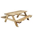 CERLAND - Table picnic Matisse - Pin - 1800x1650x700mm - vignette