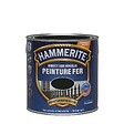 HAMMERITE - Peinture fer Hammerite Direct sur Rouille Satin Noir 0,25L - vignette