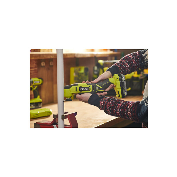 RYOBI - Pack RYOBI Multitool RMT18-0 - 18V One+ - 1 batterie 2.0Ah - 1 chargeur rapide RC18120-120 - large