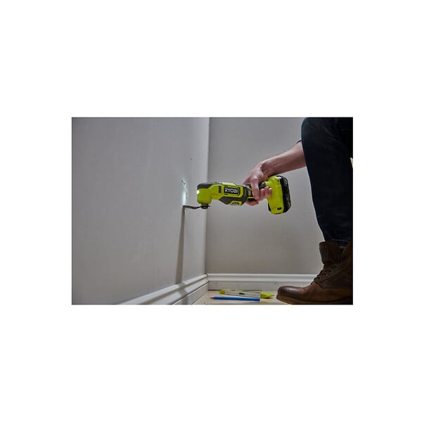 RYOBI - Pack RYOBI Multitool RMT18-0 - 18V One+ - 1 batterie 2.0Ah - 1 chargeur rapide RC18120-120 - large
