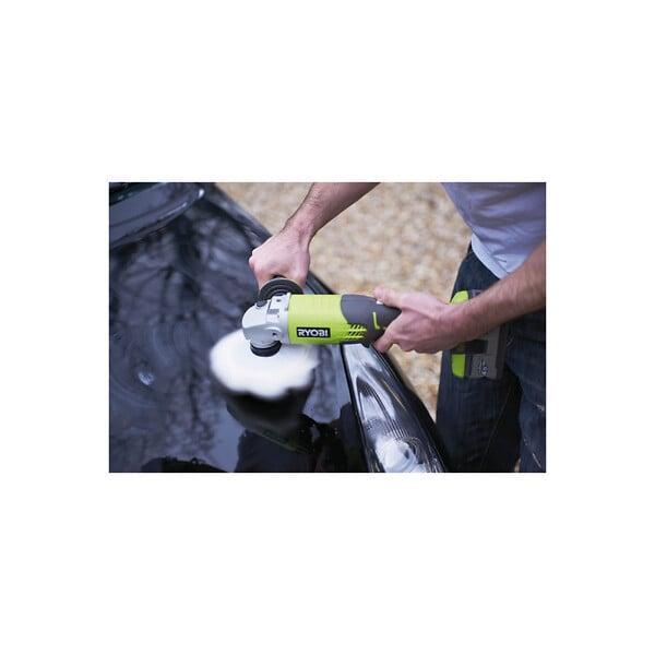 RYOBI - Pack RYOBI Meuleuse d'angle R18AG-0 - 18 V One+ - 1 batterie 2.0Ah - 1 chargeur rapide RC18120-120 - large