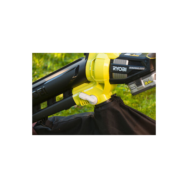 RYOBI - Pack RYOBI Souffleur Aspiro-Broyeur OBV18 - 18V One+ Brushless - 1 Batterie 2.0Ah - 1 Chargeur rapide - large