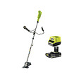RYOBI - Pack RYOBI Débroussailleuse OBC1820B - 18V One+ - 1 Batterie 2.0Ah - 1 Chargeur rapide - vignette