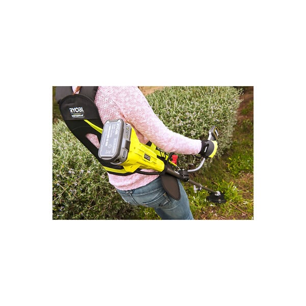 RYOBI - Pack RYOBI Débroussailleuse OBC1820B - 18V One+ - 1 Batterie 2.0Ah - 1 Chargeur rapide - large