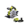 RYOBI - Pack RYOBI Scie circulaire RWSL1801M - 18V One+ - 1 Batterie 2.0Ah - 1 Chargeur rapide - vignette